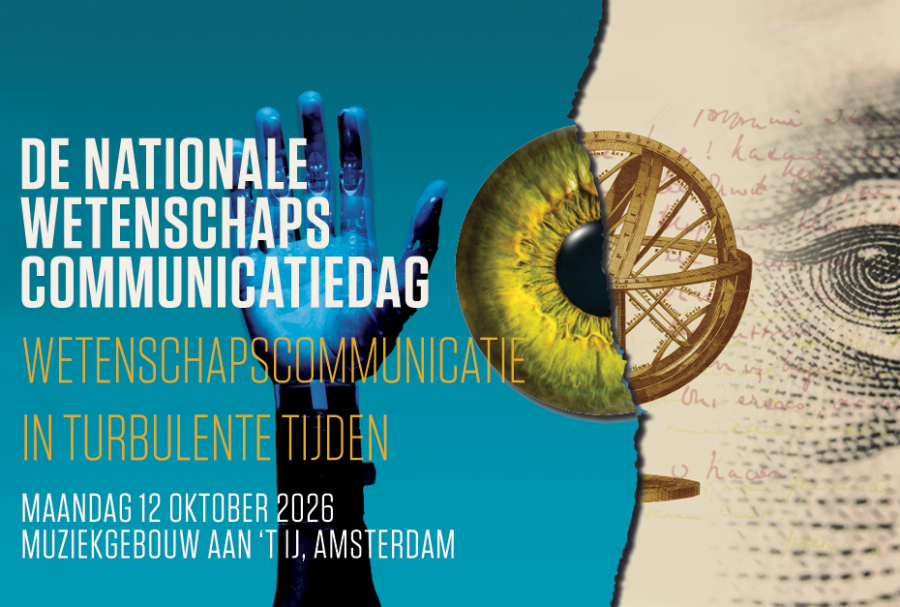 Banner Nationale Wetenschapscommunicatiedag